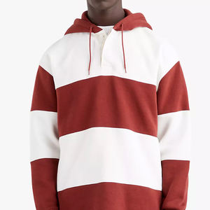 High Quality Colour Block <b>Men</b> <b>Hoodie</b> High Quality Cotton Polyester <b>Fleece</b> Luxury Hoodies with Custom Logo and Printing <b>Hoodie</b> - Product Image 2