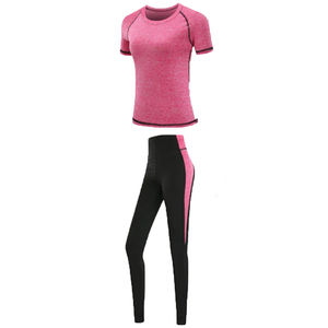 Conjunto de Sujetador Deportivo de Malla con Cuello Redondo 100% Algodón para Mujer, Antibacteriano, de Alta Sujeción, con Logotipo Frontal Estampado por Transferencia de Calor, Teñido Liso - Product Image 6