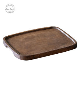 Bandeja de Servir Artesanal de Madera en Forma de Corazón con Múltiples Compartimentos, Acabado Liso, Perfecta para Aperitivos y Decoración de Mesa - Product Image 3