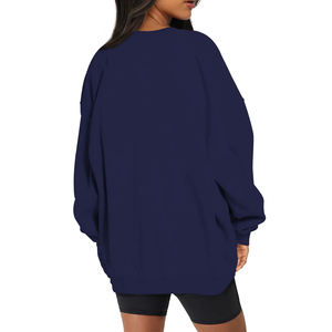 Sudaderas Extra Grandes de Alta Calidad para Mujer, Venta Caliente 2024, Logotipo Personalizado, Manga Larga, Posición Frontal, Talla Grande, Forro Polar para Invierno - Product Image 3