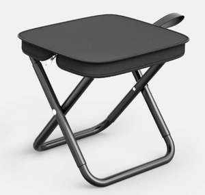 Silla Plegable Portátil de Aleación de Aluminio Resistente para Exteriores con Tela Oxford, Diseño Moderno para Jardín, Senderismo, Camping y Pesca - Product Image 1