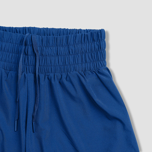Shorts de yoga taille haute pour femme, séchage rapide, en Spandex/Polyester, taille élastique avec poches, imprimé en relief, pour la course, décontracté, natation - Product Image 5