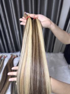 เทปไฮไลท์สำหรับแต่งผมทำจากเส้นด้ายเดี่ยวบริสุทธิ์เวียดนาม - Product Image 5