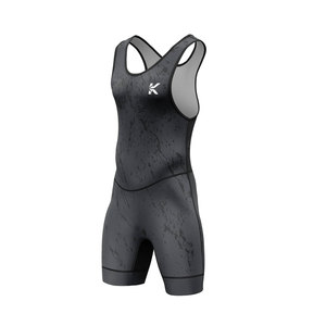 Nuevo Singlet de Lucha Libre para Hombre, Cómodo, Diseño Personalizado, Spandex/Poliéster, Ligero, Transpirable, de Secado Rápido, KANEKA SPORTS - Product Image 1
