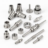 Manchon d'axe tourné CNC en acier inoxydable OEM SS304, connecteur fileté, tolérance de 0,01 mm pour kits de systèmes d'assemblage automobile