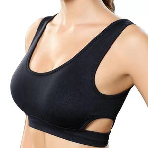 Precio bajo Más vendidos 100% Poliéster Fitness Mujeres Sexy Sujetador deportivo/Fitness Transpirable Sólido Gimnasio Correr Sujetador deportivo - Product Image 1