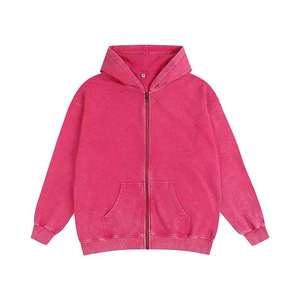 Offre Spéciale automne couleur unie hommes à manches longues fermeture éclair Hoodies avec des couleurs et des tailles personnalisées - Product Image 4