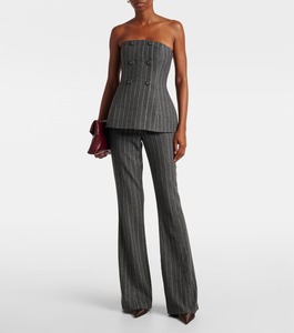 Pantalones de chándal Acampanados para mujer de primera calidad, pantalones de Yoga informales con corte moderno y elegante, decoración de encaje de costura fina, suministro ODM para el verano - Product Image 4