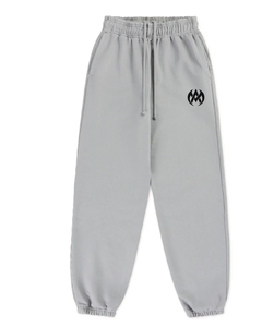 Pantalones de chándal con logotipo personalizado de 330GSM, pantalones de chándal holgados de algodón en blanco, recién llegados, Pantalones estampados personalizados - Product Image 1