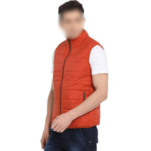 En color sólido, el mejor producto, chaleco acolchado para hombres, logotipo personalizado, proveedor OEM, producto más vendido, ropa de invierno transpirable, chaleco acolchado - Product Image 4