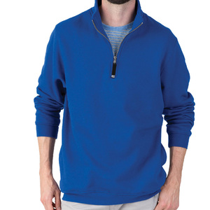 Pull à capuche à manches longues pour hommes bonne qualité en coton mélangé polyester à fermeture éclair - Product Image 3