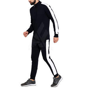 Ensembles de survêtements pour hommes de qualité supérieure 2025, design personnalisé, motif uni, contraste de couleur, écologiques, 100% coton, vente en gros, hiver - Product Image 2