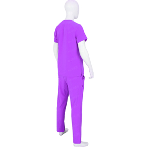 L'infirmière à manches courtes personnalisée de haute performance frotte les uniformes hospitaliers durables pour le personnel médical - Product Image 2