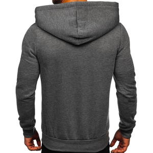 Custom Hooded Windproof Men Sports Jacket <b>Quilted</b> Winter Fleece Plush Cultural Shirt Promotional <b>Hoodie</b> 100% Cotton Regular Fit - Product Image 3