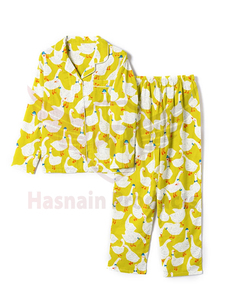 Ensemble court 2 pièces pour filles, pyjama, pyjama, vêtements de nuit décontractés pour femmes, grande taille - Product Image 2