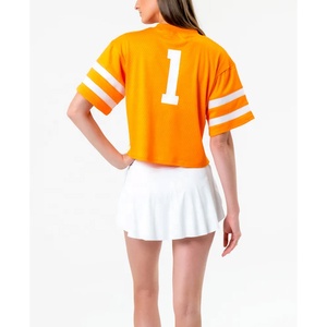 Vente en gros de maillots de football américain pour hommes, personnalisés, imprimés, à manches courtes, en mesh, respirants, anti-transpiration, antibactériens - Product Image 2