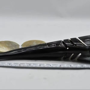 Natural Buffalo Horn <b>Table</b> <b>Coasters</b> Handmade Rustic Drink Accessories High Quality - Product Image 1