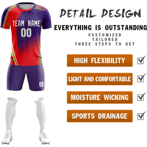 Conjunto de uniformes de fútbol sublimados de poliéster 100% de Sialkot Pakistán chándal de fútbol ropa de fútbol - Product Image 4