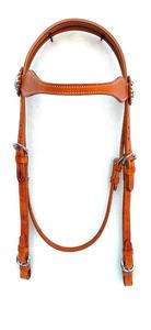 Cabezal de cuero de alta calidad para montar a caballo, hebilla de latón de liberación rápida y auriculares Concho, producto de excelente valor - Product Image 2