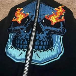 Sweats à capuche surdimensionnés à fermeture éclair 100% coton pour hommes avec poche Impression personnalisée de haute qualité Hiver - Product Image 3