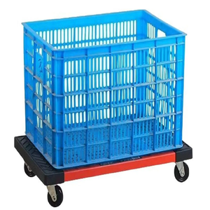 Carretilla de Polipropileno Ligera con Superficie Antideslizante para Muebles, Carretilla de Jardín, Carretilla con Ruedas - Product Image 2