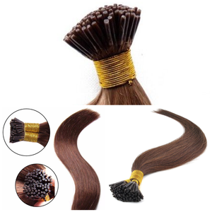 Strawberry Blonde #27 I-Tip Extensiones de Cabello 100% Remy Cabello humano de larga duración - Product Image 3