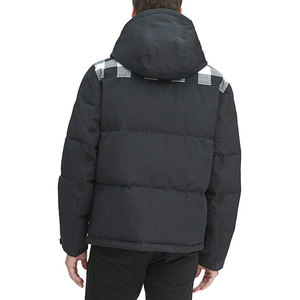 Puffer <b>Jacket</b> Hooded Windproof Winter Coat <b>Men's</b> <b>Warm</b> Waterproof Quilted <b>Jacket</b> 100% Polyester Puffer <b>Jacket</b> For Winter - Product Image 2