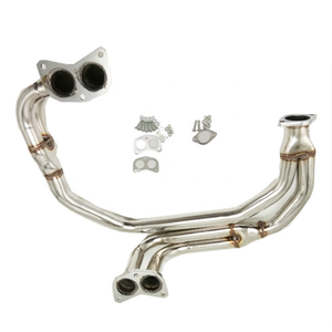 Tubo de escape de modificación automotriz de Material de acero inoxidable adecuado para Subaru Impreza RS <span class=keywords><strong>TS</strong></span> 2.5L 2458CC H4 SOHC 1998-2005 - Product Image 2