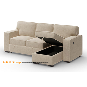 Sofá Cama Plegable Moderno de Lujo para Sala de Estar de 2 Plazas - Product Image 5