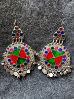 Meilleurs designs de colliers chokar tribaux afghans Kuchi plaqués artificiellement, pendentifs vintage faits à la main avec pièces de monnaie, multicolores, taille réglable