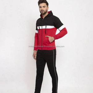 Dernier design de survêtement pour homme 2025, ensemble de survêtement décontracté avec pull à capuche ajusté et pantalon, pour le sport masculin - Product Image 2