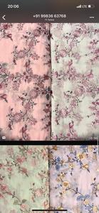 Tissu de broderie Georgette - Product Image 2