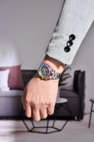 Reloj Mecánico Automático Pagani Design 1777, Acero Inoxidable, Resistente al Agua 10 Bar, Caja Arcoíris, Lujoso y Casual para Hombre