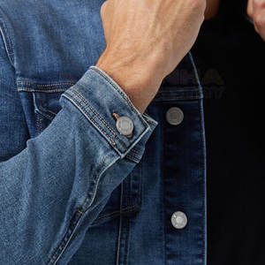 Chaqueta de Mezclilla para Hombre a la Moda 2026, Diseño Personalizado, Chaqueta de Mezclilla para Hombre para Adultos, Venta en Línea - Product Image 6