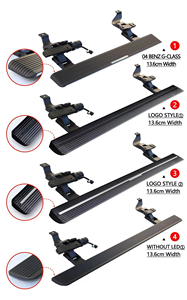 accesorio utomatic ar etractable uto ower ununning Ards leclectric IDE tetep para Dodge am 1500 2011-18 Electric IDE TEP luminum - Product Image 6