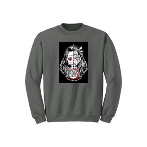 Collection Anime 100% Sweat-shirt en coton avec imprimé poitrine Design et couleur personnalisables pour Winter-280gsm + - Product Image 1