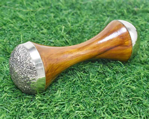 Authentic Eco-Friendly Wooden Kansa Wand | Handmade Ayurvedic Facial <b>Massage</b> Tool for Glowing Skin - Product Image 2