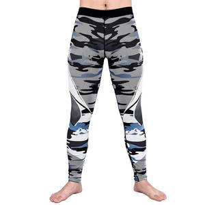 Mallas de Yoga ecológicas para hombre al mejor precio, venta al por mayor personalizable, ropa deportiva para correr, gimnasio, tejido de punto ligero - Product Image 4
