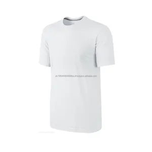 통관 판매 도매 100% 면 T 셔츠 일반 사용자 정의 인쇄 대형 화이트 빈 티셔츠