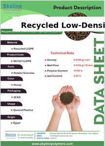 Granulés de polyéthylène basse densité recyclés moulant des matières premières en plastique de granules de LDPE de catégorie - Product Image 2
