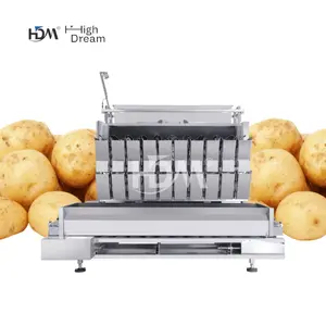 20 Head Potato Automatic Combination Multihead Weigher With Mesh Packing Machine