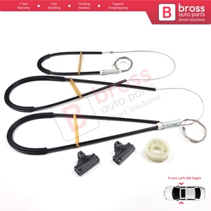 ชุดซ่อมมอเตอร์กระจกหน้าต่าง BWR57 สำหรับประตูหน้าซ้ายหรือขวา สำหรับรถยนต์ Lupo 6E1 6X1 Arosa 6H1 ปี 1998-2005 รุ่น 3 ประตูแบบ Hatchback 6X0837461 6X08 - Product Image 3
