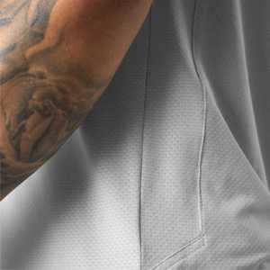 86% Nylon 14% Spandex sport sans couture séchage rapide hommes Marathon impression personnalisée respirant Gym course Singlet course débardeur - Product Image 2