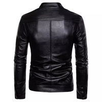 Veste à capuche pour homme la plus populaire, de haute qualité, personnalisée, en peau de mouton enduite, imperméable, coupe-vent, avec fermeture éclair frontale, pour l'automne
