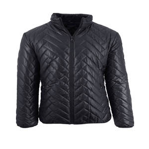 Chaqueta acolchada ligera de alta calidad para hombre, abrigo de golf con cuello levantado resistente al agua, Invierno Formal con cuello levantado con capucha - Product Image 3