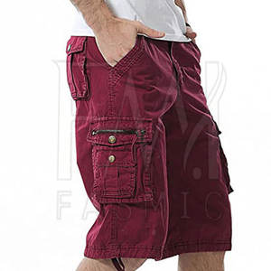 กางเกงขาสั้นคาร์โก้แบบสั้นสำหรับกลางแจ้งแบบลำลองมีกระดุมปิดเอวสไตล์กำหนดเองกันน้ำ - Product Image 2