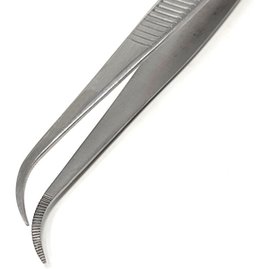 Mandíbula dentada curvada fina de alta calidad, 125mm, precio al por mayor de aderezo delicado de Gray Rocks - Product Image 3