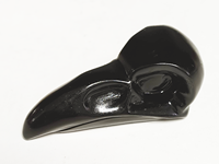 Vente en gros de corbeaux en cristal d'obsidienne naturel sculpté de haute qualité, cristal de guérison artisanal pour la décoration de la maison
