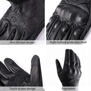 Gants d'hiver pour motocross, gants de moto en cuir de qualité supérieure, résistants à l'usure, gants de protection pour moto tout-terrain - Product Image 5