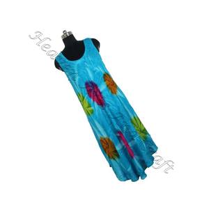 Robe longue sans manches pour femmes, vêtements de plage, Tie Dye - Product Image 3
